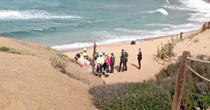 Grandma drowns saving girl from blowing away on holiday inflatable