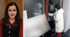 Sexually fixated stepdad smirks as he is found guilty of murdering student