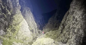 Mountain rescuers battle horrific storm conditions in search for lost man